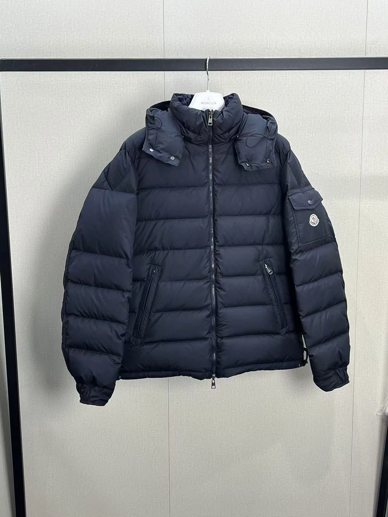 wg.luxury-- 7o9385r reversible Down jacket longue Saion white goose down item: E-F409I1526